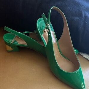 J.Renee Green Heels with Patent Leather Finish
